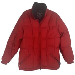 Pacific Trail Women's Puffer Coat Size Small Red Down Water Fowl Outdoors Winter